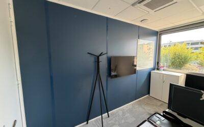 Formation sur la pose de cloison alu, type cloison de bureau démontable